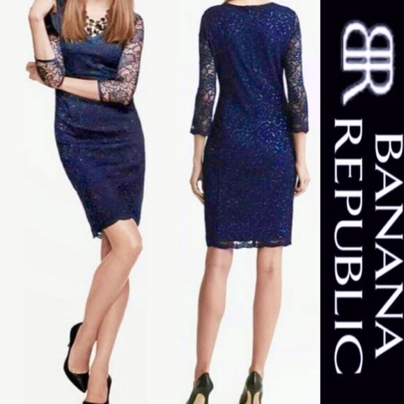 Banana Republic L’Wren Scott Collection Lace Dress - Picture 1 of 9